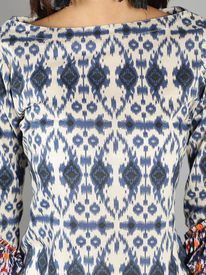 Abstract Printed kurta