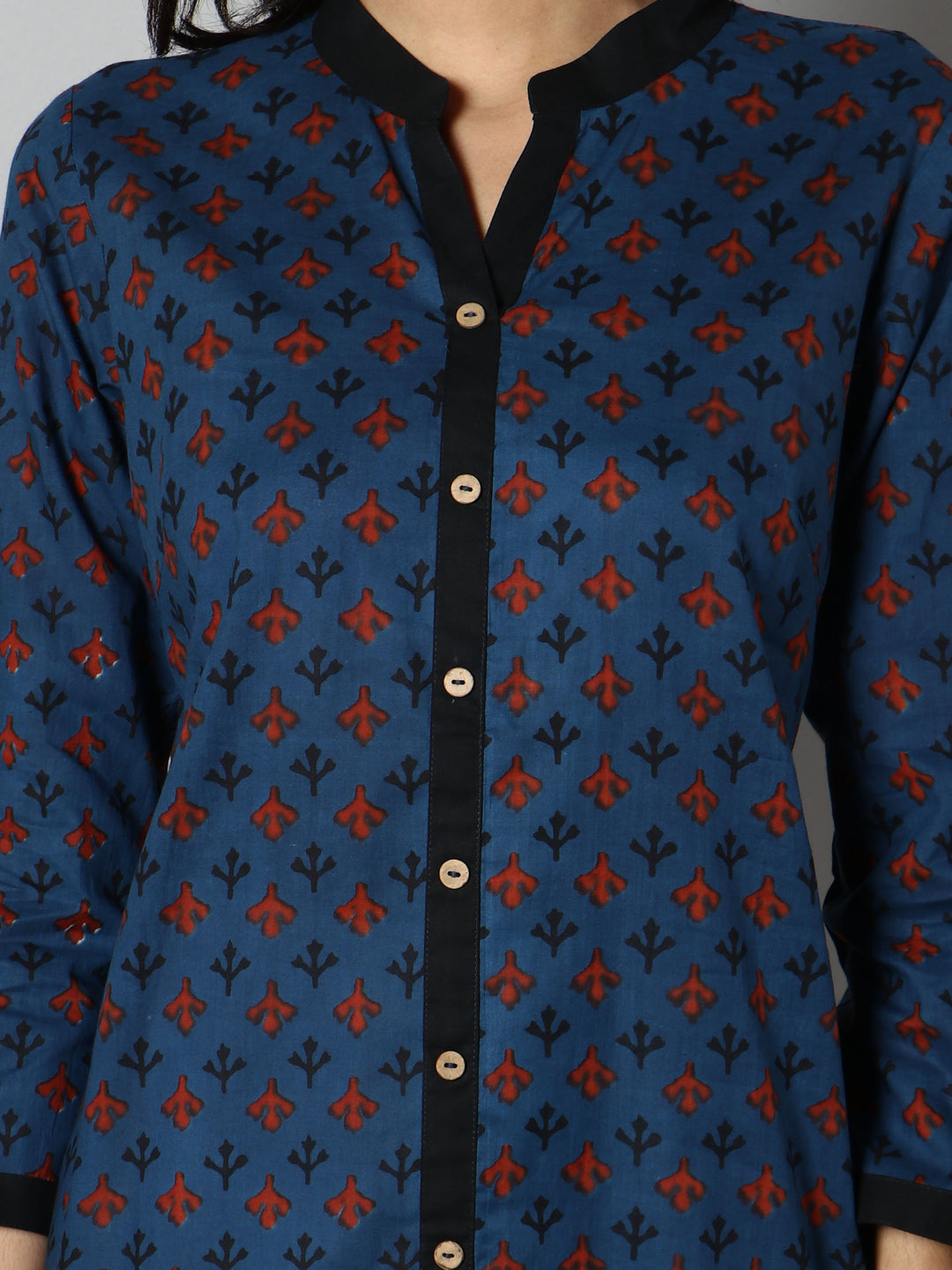 Printed A-Line Kurta