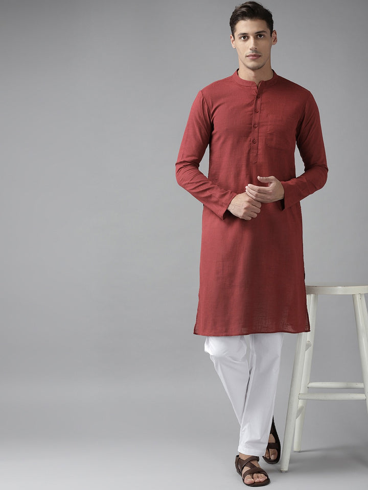 Cotton Slub Straight kurta