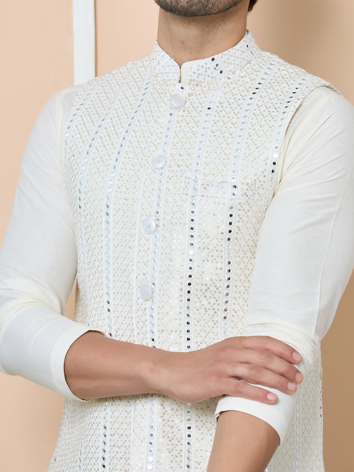 sequince nehru jacket